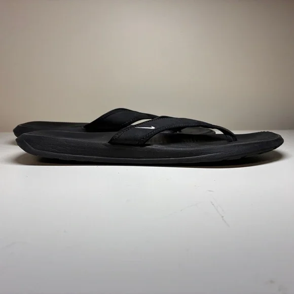 Nike Black Men's Flip-Flops - Picture 5 of 8